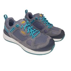 KEEN Detroit XT Low Steel Toe Utility Work Shoe Size 6.5M Hiking Gray